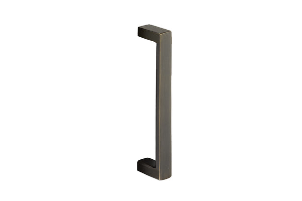 Emtek 86180 Bronze Rustic Modern 8 3/4" Rectangular Door Pull - Stellar Hardware and Bath 