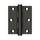 Deltana DSB3025 Square Screen Door Hinge - 3"x 2 1/2" - Stellar Hardware and Bath 