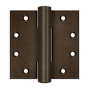 Deltana DSB45RM 5.1mm Square Hinge - 4 1/2"x 4 1/2" - Stellar Hardware and Bath 