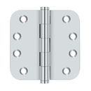 Deltana DSB4R5 Radius Corner Hinge - 4'' x 4'' x 5/8'' - Stellar Hardware and Bath 