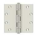 Deltana DSB55B Square Corner Ball Bearing Hinge - 5'' x 5'' - Stellar Hardware and Bath 