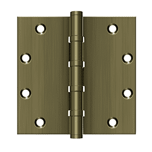 Deltana DSB55B Square Corner Ball Bearing Hinge - 5'' x 5'' - Stellar Hardware and Bath 