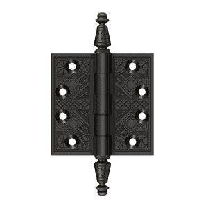 Deltana DSBP35 Ornate Hinge - 3 1/2'' x 3 1/2'' - Stellar Hardware and Bath 