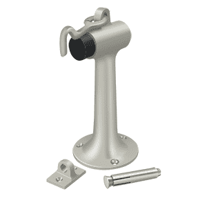 Deltana DSF630 Heavy Duty Floor Bumper w/ Holder - 6'' - Stellar Hardware and Bath 