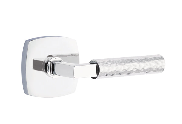 Emtek  EMTEK SELECT, L-Square Hammered Lever - Stellar Hardware and Bath 