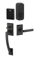 Emtek EMP0104 EMPowered Electronic Keypad Handleset with Ares Grip From the Brass Modern Collection - Stellar Hardware and Bath 