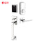 Emtek EMP1103 EMPowered Electronic Keypad Handleset From the Brass Modern Collection Connected By August - Stellar Hardware and Bath 