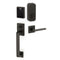 Emtek EMP0103 EMPowered Electronic Keypad Handleset From the Brass Modern Collection - Stellar Hardware and Bath 