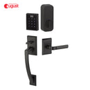 Emtek EMP1104 EMPowered Electronic Keypad Deadbolt From the Brass Modern Collection - Stellar Hardware and Bath 
