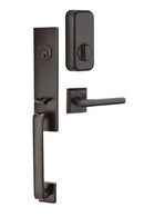 Emtek EMP4716 – Transitional Sectional  Style Brass Modern Single Cylinder Deadbolt - Stellar Hardware and Bath 