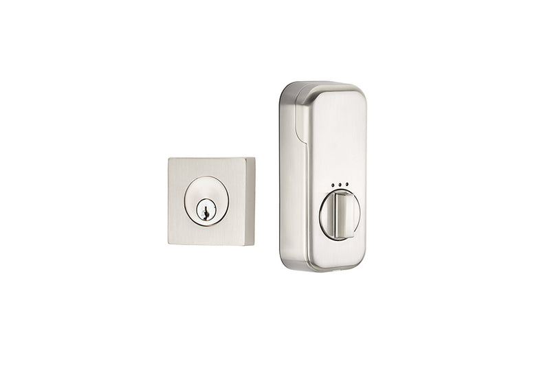 Emtek EMP8467 Modern Style Brass Modern Single Cylinder Deadbolt - Stellar Hardware and Bath 