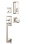 Emtek EMP4716 – Transitional Sectional  Style Brass Modern Single Cylinder Deadbolt - Stellar Hardware and Bath 