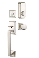 Emtek EMP4820 Baden EMPowered Electronic Keypad Deadbolt From the Brass Modern Collection - Stellar Hardware and Bath 