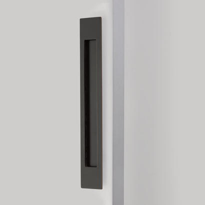 Emtek 220314 Flush Pull - Modern
Rectangular Brass 14" - Stellar Hardware and Bath 