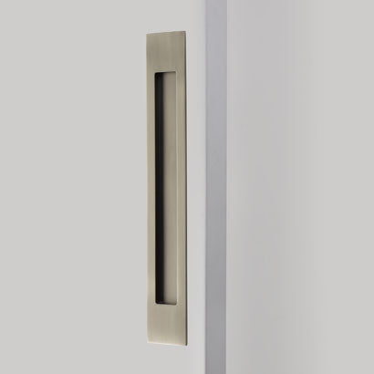Emtek 220314 Flush Pull - Modern
Rectangular Brass 14" - Stellar Hardware and Bath 