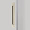 Emtek 221714 Modern Rectangular Flush Pull for 12" C-to-C Appliance Pull - Stellar Hardware and Bath 