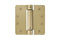 Emtek 95024 Radius Corner UL Listed Spring Steel Hinges 4'' x 4'' x 1/4'' - Stellar Hardware and Bath 