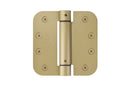 Emtek 95034 Radius Corner UL Listed Spring Steel Hinges 4'' x 4'' x 5/8'' - Stellar Hardware and Bath 