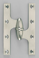 F1005W OLIVE KNUCKLE HINGE WITH SPECIAL WASHER 6.0" X 3.87" - Stellar Hardware and Bath 
