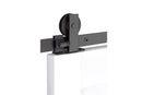 Emtek B120106  Modern Rectangular Top Mount - Steel 6'6" - Stellar Hardware and Bath 