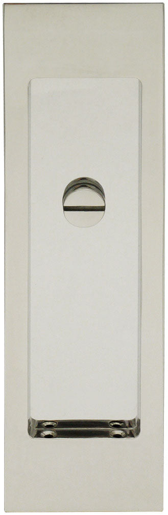 Inox FH2704-10B PD Series Pocket Door Pull 2704 Privacy Coin Turn (Pull only) -  10B - Stellar Hardware and Bath 