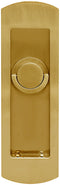 Inox FH2992-10B PD Series Pocket Door Pull 2992 Privacy TT09 (Pull only) - US10B - Stellar Hardware and Bath 