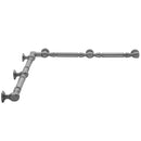 G20 36" x 48" Inside Corner Grab Bar - Stellar Hardware and Bath 