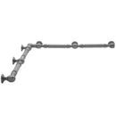G21 48" x 60" Inside Corner Grab Bar - Stellar Hardware and Bath 