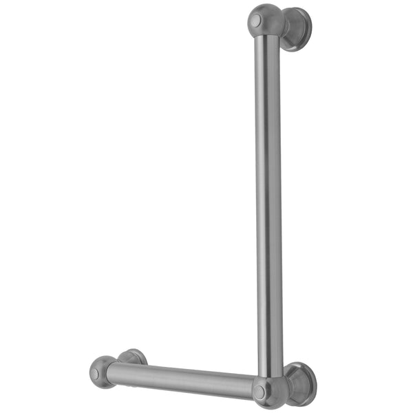 G30 32H x 16W 90° Left Hand Grab Bar - Stellar Hardware and Bath 