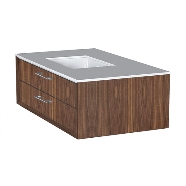 Lacava GEM-UN-36-02 Gemelli Natural Cherry - Stellar Hardware and Bath 