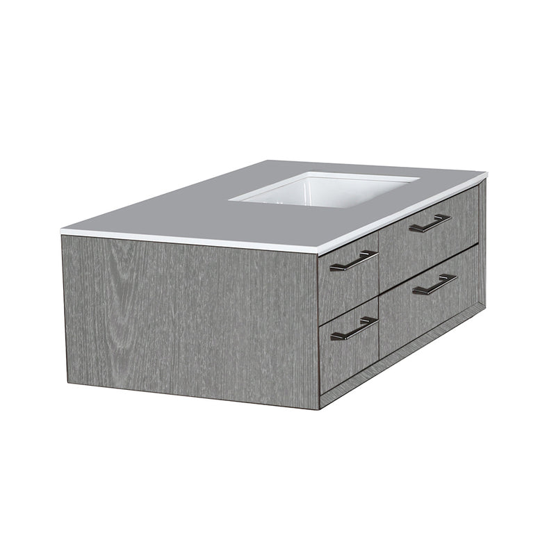 Lacava GEM-UN-36R-88 Gemelli Gloss Ardesia - Stellar Hardware and Bath 