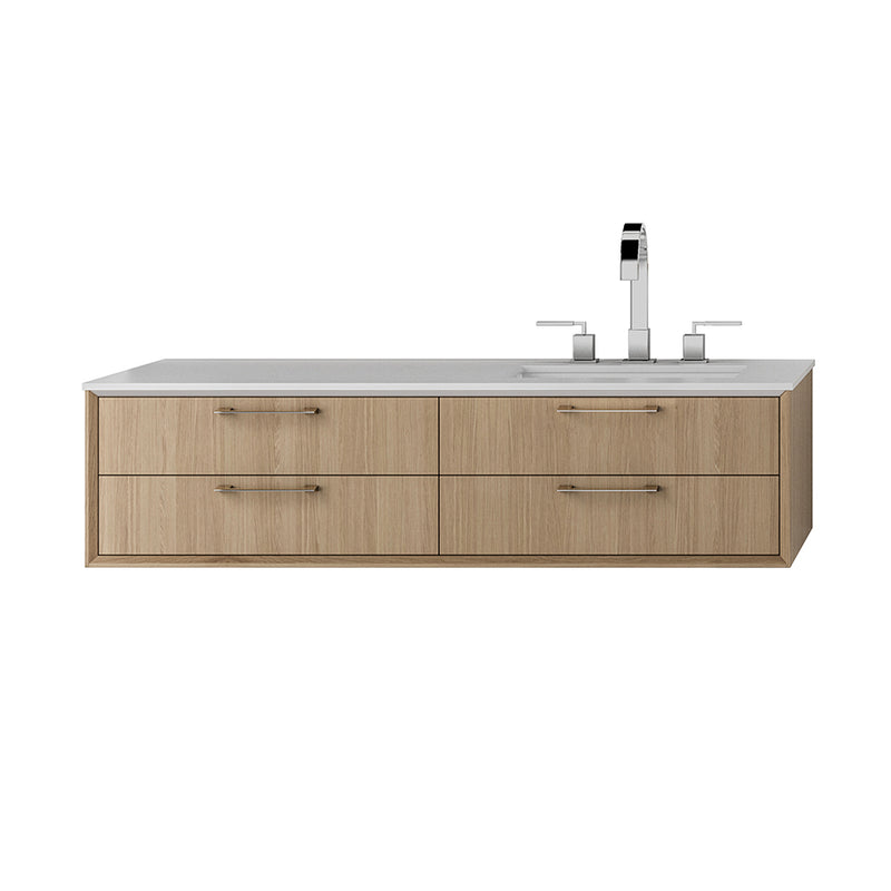 Lacava GEM-UN-48R-02 Gemelli Natural Cherry - Stellar Hardware and Bath 