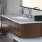 Lacava GEM-UN-48T-001G Gemelli Polished White (Solid Surface) - Stellar Hardware and Bath 