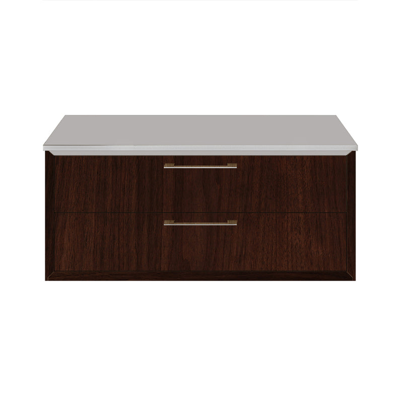 Lacava GEM-ST-30-47 Gemelli Smoky Walnut - Stellar Hardware and Bath 