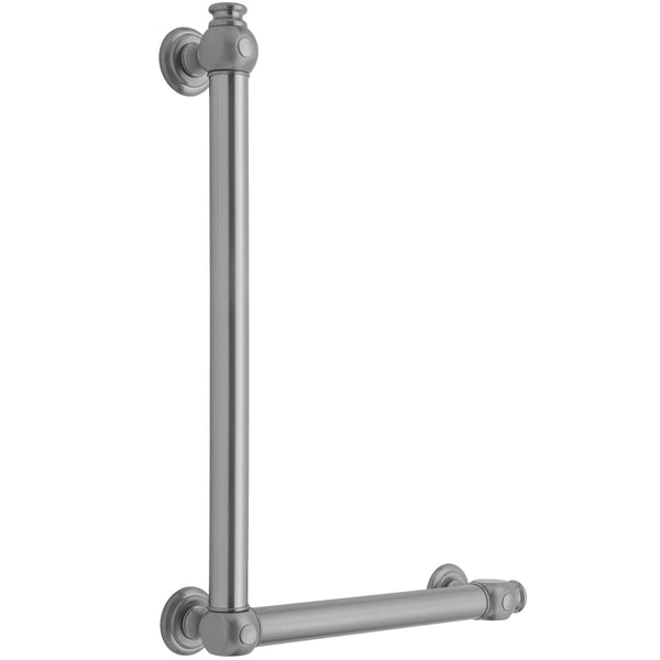 G60 32H x 24W 90° Right Hand Grab Bar - Stellar Hardware and Bath 