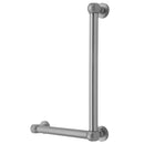G70 24H x 12W 90° Left Hand Grab Bar - Stellar Hardware and Bath 