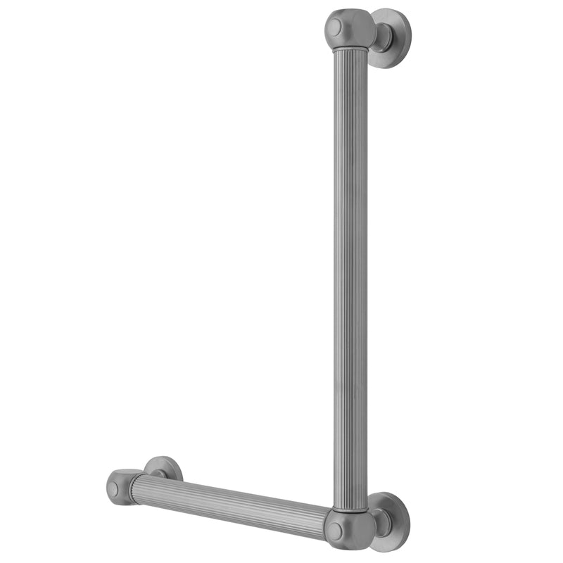 G71 32H x 16W 90° Left Hand Grab Bar - Stellar Hardware and Bath 