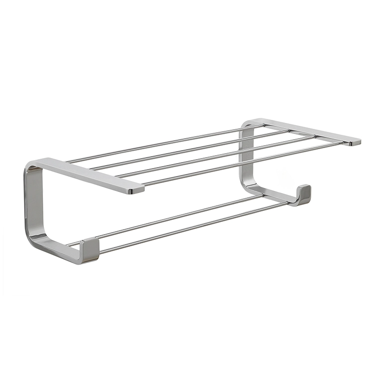 Outline Polished Chrome Towel Rack - Stellar Hardware and Bath 