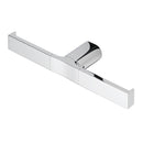 Wynk Rectangle Wall Mounted Chrome Toilet Paper Holder - Stellar Hardware and Bath 