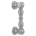 6" H20 Front Mount Shower Door Pull wth Finials - Stellar Hardware and Bath 