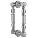 32" H21 Back to Back Shower Door Pull wth Finials - Stellar Hardware and Bath 