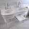 Lacava LIR-F-48A-85 LIRICO Gloss White - Stellar Hardware and Bath 