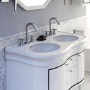 Lacava H253-01-001 LIRICO White - Stellar Hardware and Bath 