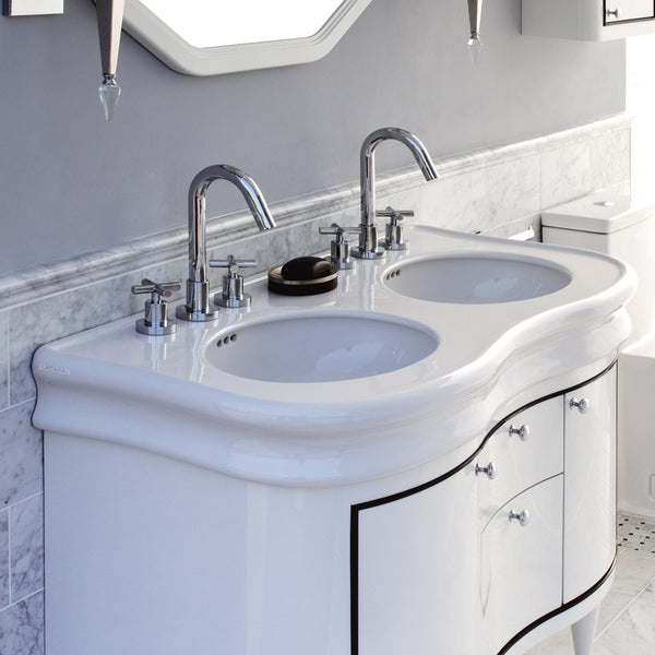 Lacava H253-02-001 LIRICO White - Stellar Hardware and Bath 