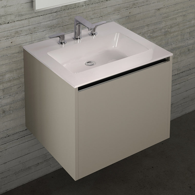 Lacava K24-01-001G Kubitop Gloss White - Stellar Hardware and Bath 