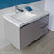Lacava KUB-W-36L-07 KUBISTA Natural Walnut - Stellar Hardware and Bath 