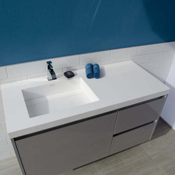 Lacava H264LT-01-001M KUBISTA Matte White - Stellar Hardware and Bath 