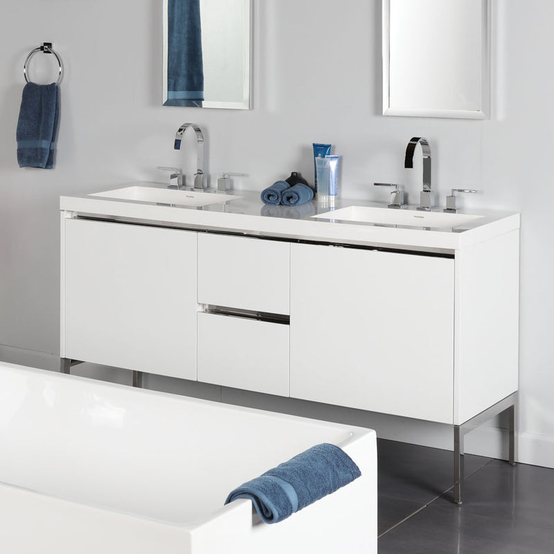 Lacava KUB-W-60-52 KUBISTA Silver Oak - Stellar Hardware and Bath 