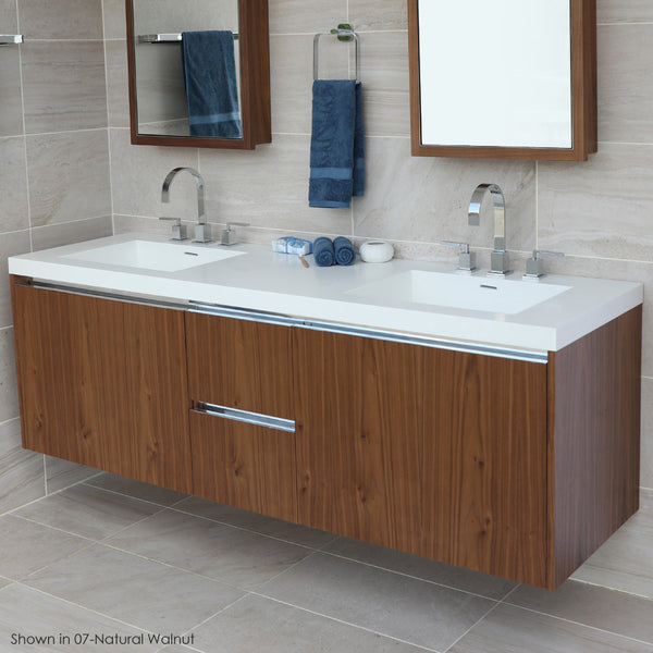 Lacava KUB-W-72-07 KUBISTA Natural Walnut - Stellar Hardware and Bath 