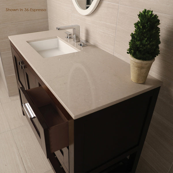 Lacava STL-36LT-AH STILE Ash (Quartz) - Stellar Hardware and Bath 